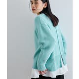 【セットアップ対応】もちっとニットミラノリブプルオーバー | VIS  | 詳細画像20 