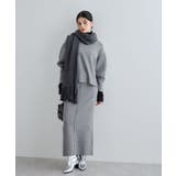 【セットアップ対応】もちっとニットミラノリブプルオーバー | VIS  | 詳細画像3 