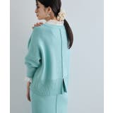 【セットアップ対応】もちっとニットミラノリブプルオーバー | VIS  | 詳細画像8 