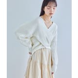ふんわりカシュクールニットプルオーバー | VIS  | 詳細画像10 