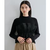 旬なレイヤードスタイルが叶う!ビスチェドッキングニット/洗える | VIS | 詳細画像15