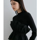 旬なレイヤードスタイルが叶う!ビスチェドッキングニット/洗える | VIS | 詳細画像16