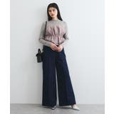 旬なレイヤードスタイルが叶う!ビスチェドッキングニット/洗える | VIS | 詳細画像2