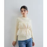 旬なレイヤードスタイルが叶う!ビスチェドッキングニット/洗える | VIS | 詳細画像19