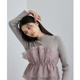 旬なレイヤードスタイルが叶う!ビスチェドッキングニット/洗える | VIS | 詳細画像21