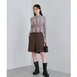 旬なレイヤードスタイルが叶う!ビスチェドッキングニット/洗える | VIS | 詳細画像23