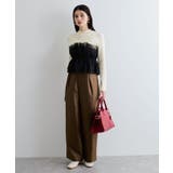 旬なレイヤードスタイルが叶う!ビスチェドッキングニット/洗える | VIS | 詳細画像26