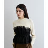 旬なレイヤードスタイルが叶う!ビスチェドッキングニット/洗える | VIS | 詳細画像28