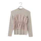 旬なレイヤードスタイルが叶う!ビスチェドッキングニット/洗える | VIS | 詳細画像29