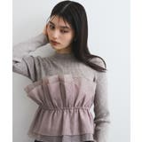 旬なレイヤードスタイルが叶う!ビスチェドッキングニット/洗える | VIS | 詳細画像4