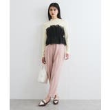 旬なレイヤードスタイルが叶う!ビスチェドッキングニット/洗える | VIS | 詳細画像6