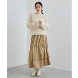 キラッと華やか！透かし柄シャギーニットプルオーバー | VIS  | 詳細画像3 