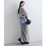 【セットアップ対応】ラメシャギーニットプルオーバー【静電気防止】 | VIS  | 詳細画像16 