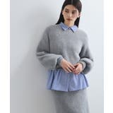 【セットアップ対応】ラメシャギーニットプルオーバー【静電気防止】 | VIS  | 詳細画像17 