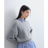 【セットアップ対応】ラメシャギーニットプルオーバー【静電気防止】 | VIS  | 詳細画像18 