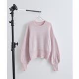 【セットアップ対応】ラメシャギーニットプルオーバー【静電気防止】 | VIS  | 詳細画像30 