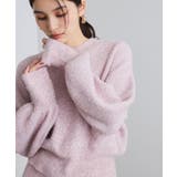 ピンク系(65) | 【セットアップ対応】ラメシャギーニットプルオーバー【静電気防止】 | VIS 