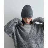 ミックスカラー深Vネックニット | VIS | 詳細画像1