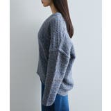 ミックスカラー深Vネックニット | VIS | 詳細画像27