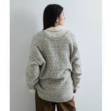 ミックスカラー深Vネックニット | VIS | 詳細画像9