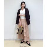 【WEB限定サイズ:MT/着丈が選べる】【洗える】フェザーヤーンニットベスト | VIS | 詳細画像26