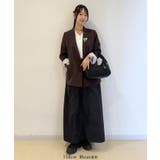 【WEB限定サイズ:MT/着丈が選べる】【洗える】フェザーヤーンニットベスト | VIS | 詳細画像28