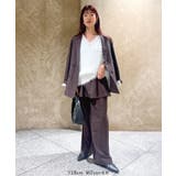 【WEB限定サイズ:MT/着丈が選べる】【洗える】フェザーヤーンニットベスト | VIS | 詳細画像29