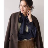 【WEB限定サイズ:MT/着丈が選べる】【洗える】フェザーヤーンニットベスト | VIS | 詳細画像7