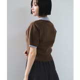 ダブルカラーポロトップス | VIS  | 詳細画像12 