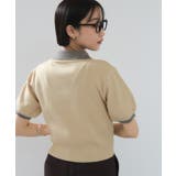 ダブルカラーポロトップス | VIS  | 詳細画像8 