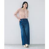 シアーベロアロングスリーブTシャツ | VIS  | 詳細画像15 