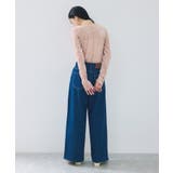 シアーベロアロングスリーブTシャツ | VIS  | 詳細画像16 