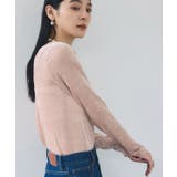 シアーベロアロングスリーブTシャツ | VIS  | 詳細画像18 