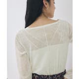 シアーベロアロングスリーブTシャツ | VIS  | 詳細画像33 