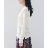 シアーベロアロングスリーブTシャツ | VIS  | 詳細画像35 