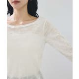 シアーベロアロングスリーブTシャツ | VIS  | 詳細画像38 