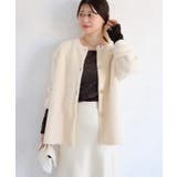 シアーベロアロングスリーブTシャツ | VIS  | 詳細画像4 