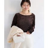 シアーベロアロングスリーブTシャツ | VIS  | 詳細画像5 