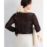 シアーベロアロングスリーブTシャツ | VIS  | 詳細画像6 