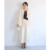 シアーベロアロングスリーブTシャツ | VIS  | 詳細画像7 