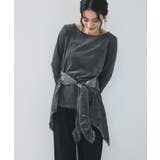 グレー(07) | シアーベロアロングスリーブTシャツ | VIS 