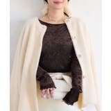 ブラウン(20) | シアーベロアロングスリーブTシャツ | VIS 