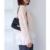 フラワーモチーフフェザーシアーニット | VIS | 詳細画像16