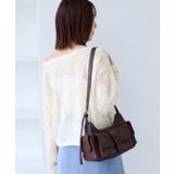 フラワーモチーフフェザーシアーニット | VIS | 詳細画像5