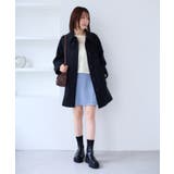 フラワーモチーフフェザーシアーニット | VIS | 詳細画像7