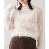 フェザーツイードニットビスチェ/2WAY | VIS  | 詳細画像13 