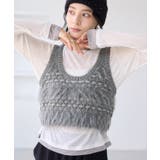 フェザーツイードニットビスチェ/2WAY | VIS  | 詳細画像5 