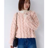 リボンヤーンフリンジニットプルオーバー | VIS | 詳細画像14