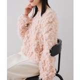 リボンヤーンフリンジニットプルオーバー | VIS | 詳細画像19