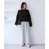 リボンヤーンフリンジニットプルオーバー | VIS | 詳細画像20